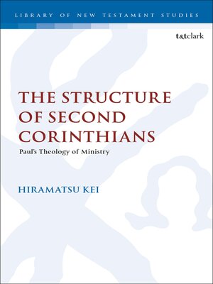 cover image of The Structure of Second Corinthians